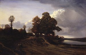 Vue du lac à Ville-d